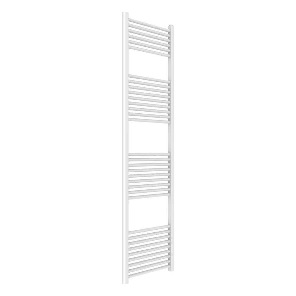 Termoarredo bagno scaldasalviette bianco L 50x180 interasse 45 cm