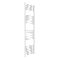 Termoarredo bagno scaldasalviette bianco L 50x180 interasse 45 cm