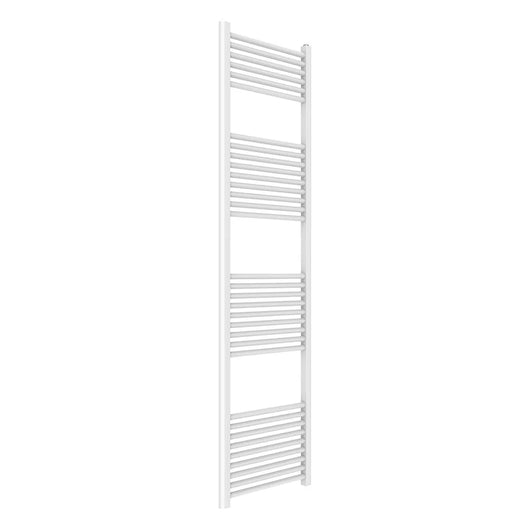 Termoarredo bagno scaldasalviette bianco L 50x180 interasse 45 cm