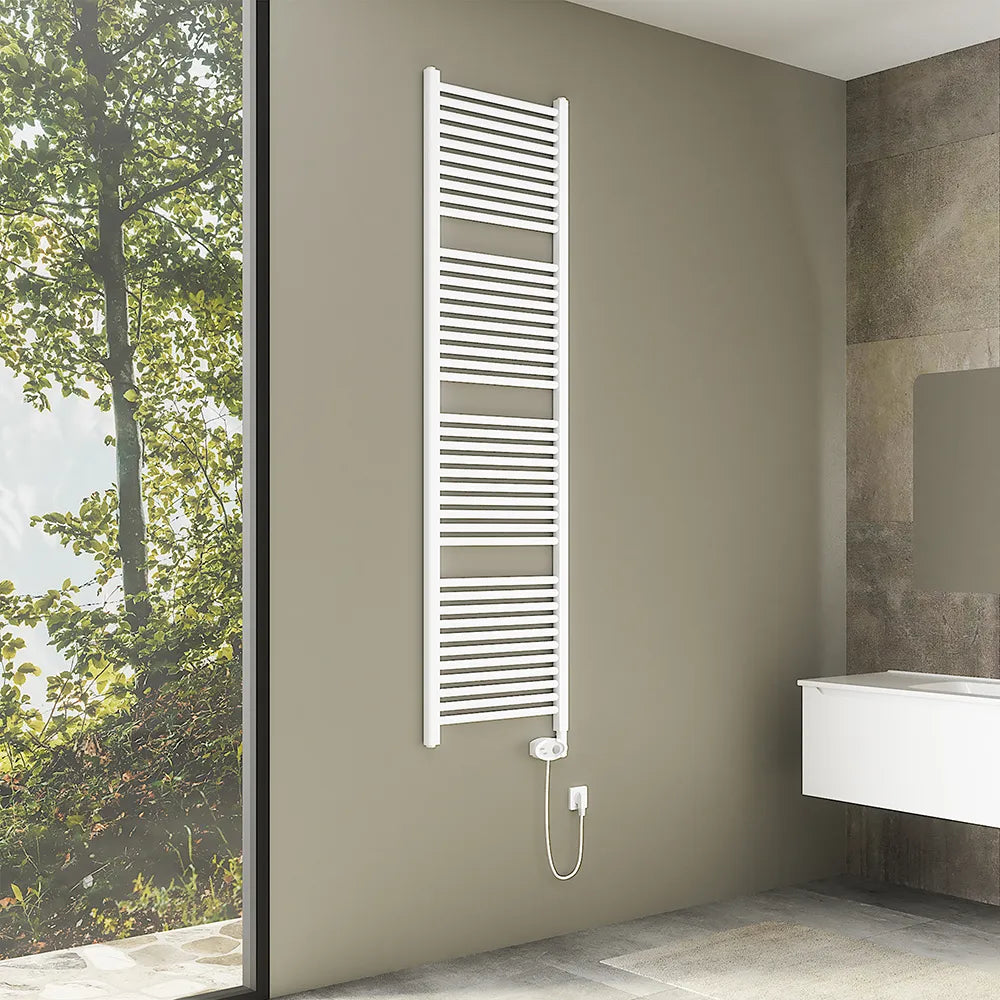 Termoarredo scaldasalviette elettrico 1800x500 bianco | Antares
