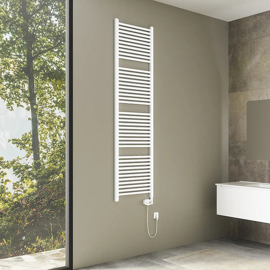 Termoarredo scaldasalviette elettrico 1800x500 bianco | Antares