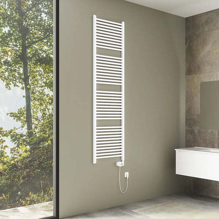 Termoarredo scaldasalviette elettrico 1800x500 bianco | Antares