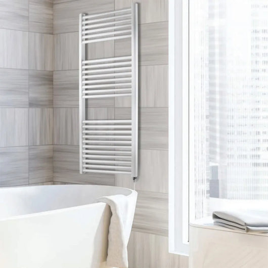 Termoarredo elettrico bianco 700w H120 x 50 interasse 45 cm