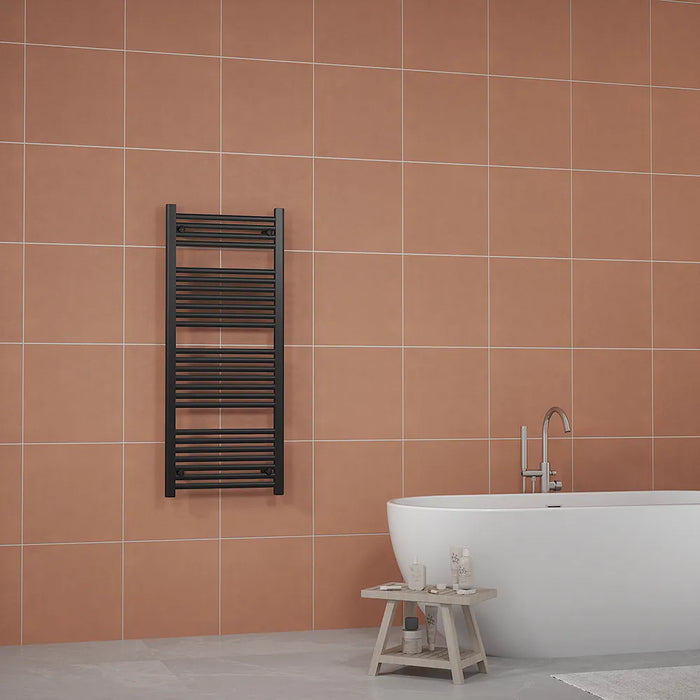 Termoarredo scaldasalviette 1200x450 nero opaco interasse 400 | Antares