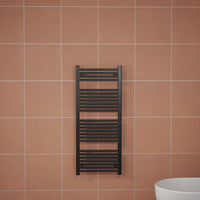 Termoarredo scaldasalviette 1200x450 nero opaco interasse 400 | Antares