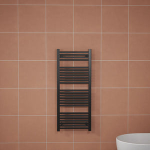 Termoarredo scaldasalviette 1200x450 nero opaco interasse 400 | Antares