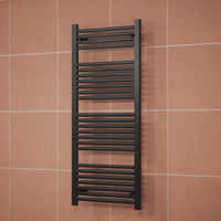 Termoarredo scaldasalviette 1200x450 nero opaco interasse 400 | Antares