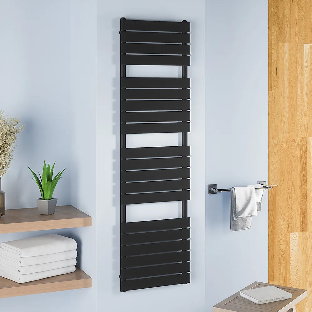 Termoarredo scaldasalviette 1800x500 nero opaco interasse 450 | Sirio