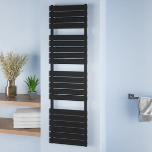 Termoarredo scaldasalviette 1800x500 nero opaco interasse 450 | Sirio