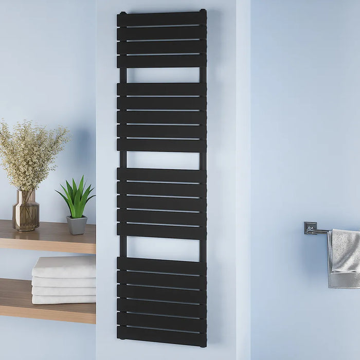 Termoarredo scaldasalviette 1800x500 nero opaco interasse 450 | Sirio