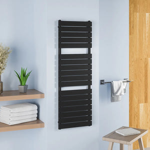 Termoarredo scaldasalviette 1500x500 nero opaco interasse 450 | Sirio