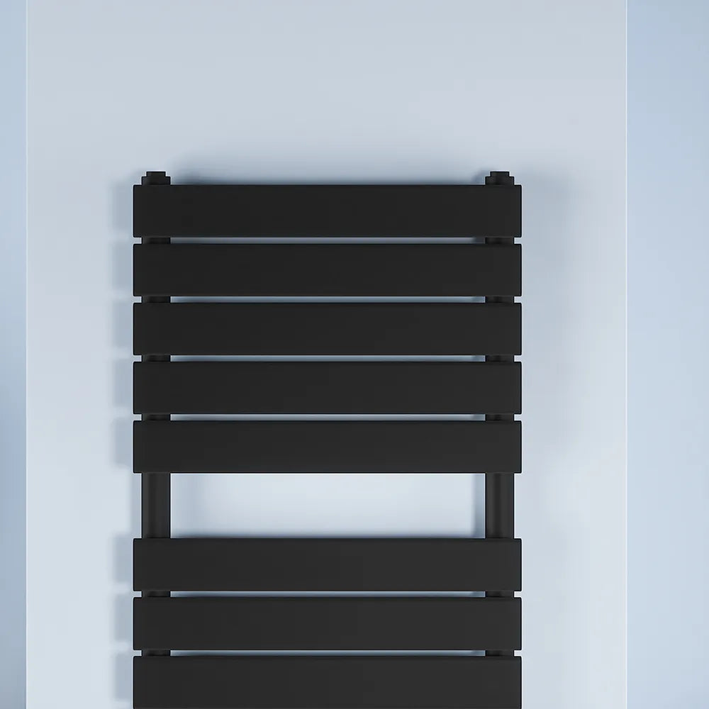 Termoarredo scaldasalviette 1500x500 nero opaco interasse 450 | Sirio