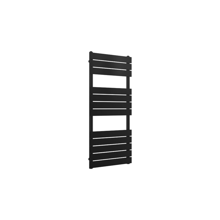 Termoarredo scaldasalviette 1200x500 nero opaco interasse 450 | Sirio