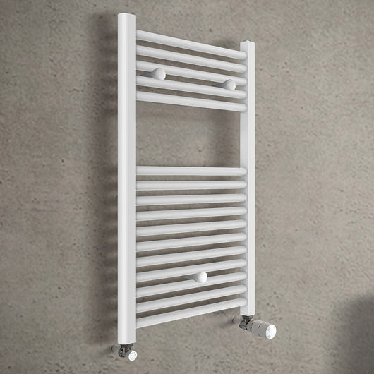 Termoarredo radiatore verticale bianco L 50x80 interasse 45 cm