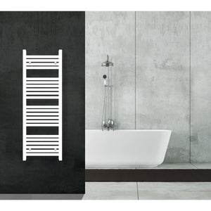 Scaldasalviette termoarredo 120x45 bianco interasse 40 cm idraulico