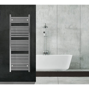 Scaldasalviette termoarredo 150x60 cromato interasse 55 cm idraulico
