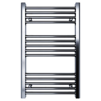 Scaldasalviette termoarredo 80x45 cromato interasse 40 cm idraulico