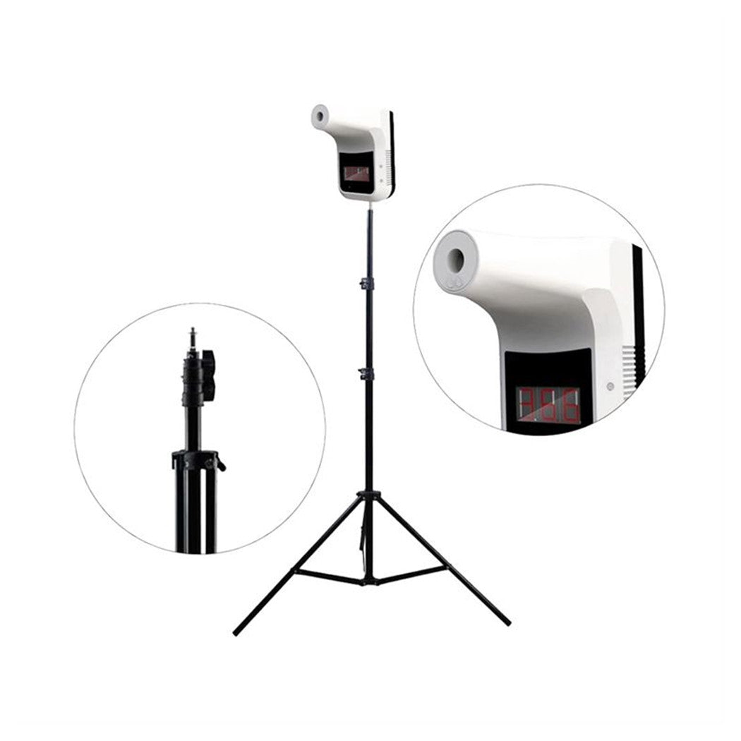 Trade Shop - Termometro A Infrarossi Da Parete Con Treppiede Cavalletto Display Digitale Gp-100         