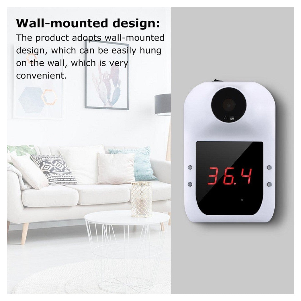 Trade Shop - Termometro A Infrarossi Da Parete Con Treppiede Cavalletto Display Digitale Gp-100         