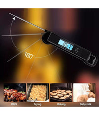 Termometro Da Cucina Digitale Con Sonda Alimenti Bevande -50° A 300° C Tp-660         