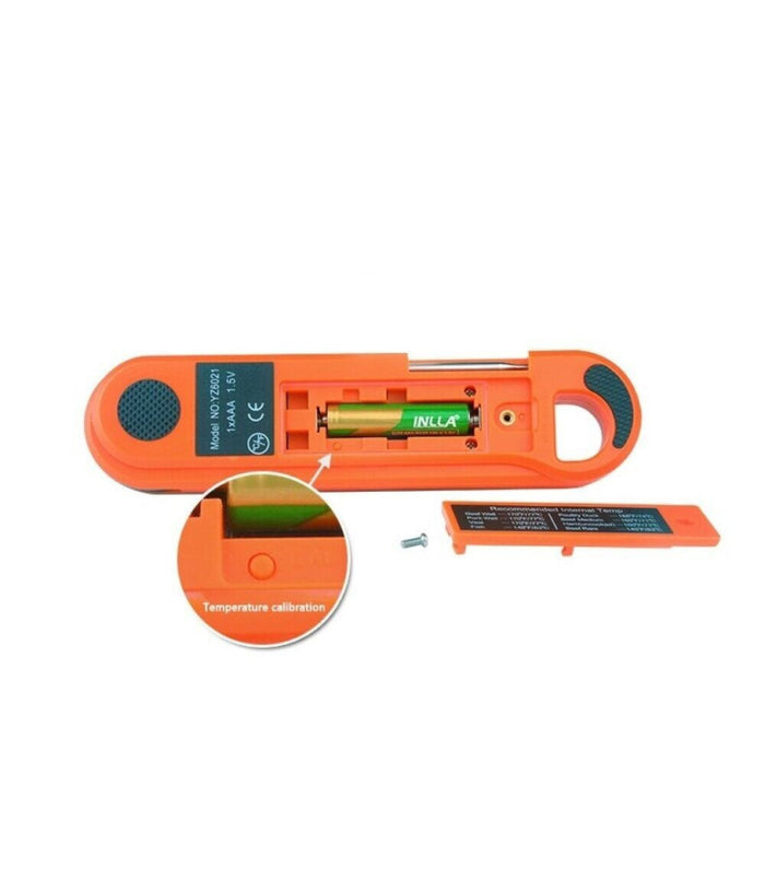 Termometro Da Cucina Digitale Con Sonda Alimenti Bevande -50° A 300° C Yz6021         