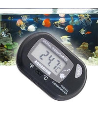 Termometro Digitale A Ventosa Sonda Dispaly Lcd -50 A 70° Per Acquario Pesci         