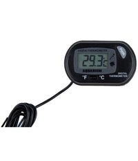 Termometro Digitale A Ventosa Sonda Dispaly Lcd -50 A 70° Per Acquario Pesci         