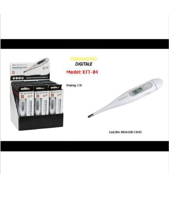 Termometro Digitale Misurazione Febbre Misura Temperatura Corporea Kft-04 Maxtech         
