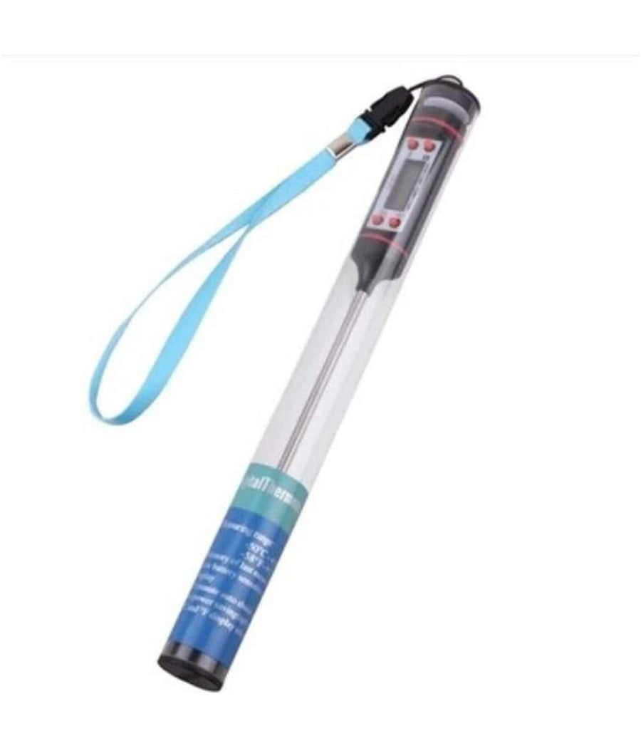 Termometro Digitale Per Alimenti Cibo Liquidi Latte Jr-1 Con Custodia         