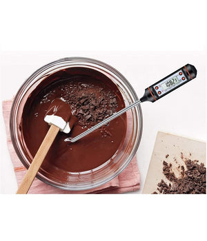 Termometro Digitale Per Alimenti Cibo Liquidi Latte Jr-1 Con Custodia         