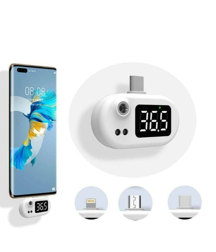 Termometro Digitale Per Smartphone Ir Misurazione Temperatura Senza Contatto Iph         