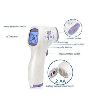 Termometro Digitale Senza Contatto Per Misurazione Della Fronte Bambini Q-t114         