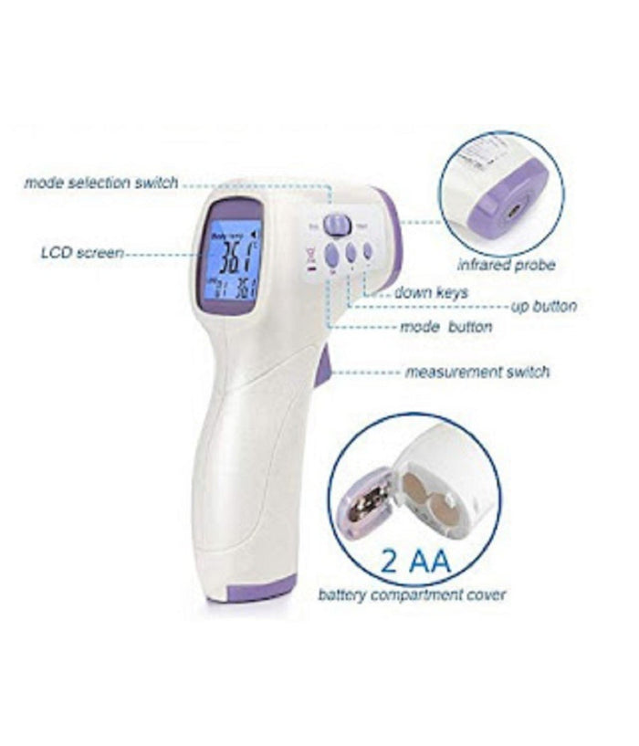 Termometro Digitale Senza Contatto Per Misurazione Della Fronte Bambini Q-t114         