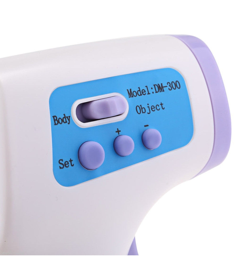 Termometro Dm300 Infrarossi Digitale Per Bambini Adulti Con Display Lcd         
