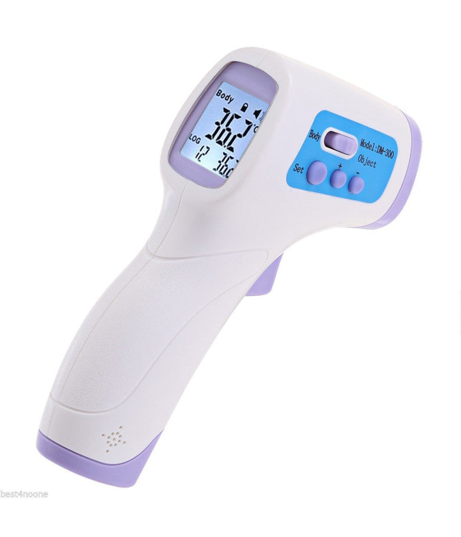 Termometro Dm300 Infrarossi Digitale Per Bambini Adulti Con Display Lcd         