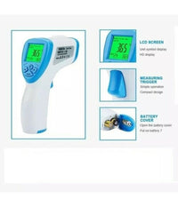 Termometro Febbre Temperatura Corporea Digitale Infrarossi Senza Contatto         