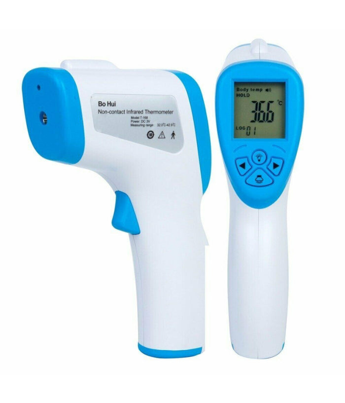 Termometro Febbre Temperatura Corporea Digitale Infrarossi Senza Contatto         