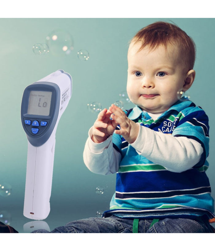 Termometro Infrarossi Digitale Orecchio Per Bambini Adulti Con Display Lcd         