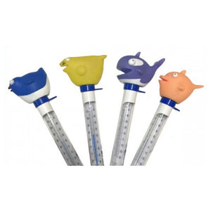 Trade Shop - Termometro Per Piscina Vasca Bambini Animaletto Galleggiante Con Cordino 21cm 016989 -