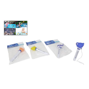 Trade Shop - Termometro Per Piscina Vasca Bambini Animaletto Galleggiante Con Cordino 21cm 016989 -