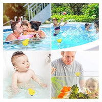 Trade Shop - Termometro Per Piscina Vasca Bambini Animaletto Galleggiante Con Cordino 21cm 016989 -