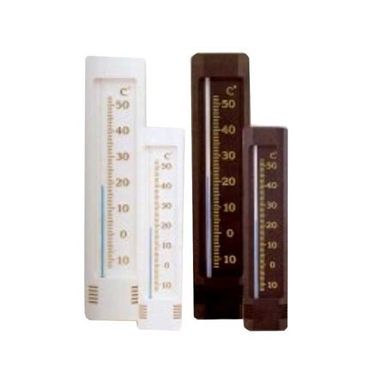 Termometro Plastica Lux Nero 101801 Moller