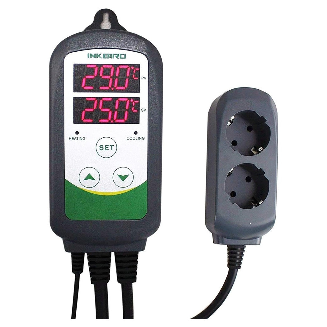 Trade Shop - Termoregolatore Digitale Termostato Controllo Temperatura Per Serra Itc-308 220v         