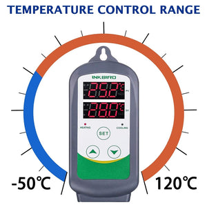 Trade Shop - Termoregolatore Digitale Termostato Controllo Temperatura Per Serra Itc-308 220v         