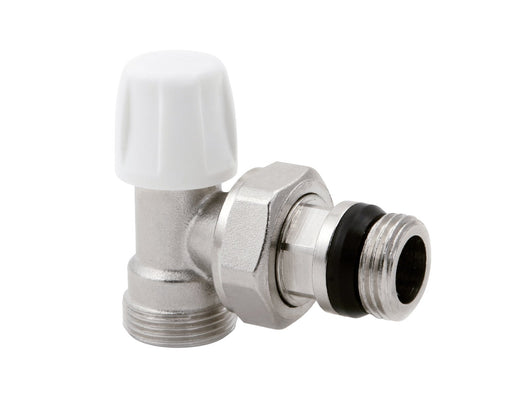 Detentore a Squadra 3/8" Raccordo 1/2" ICMA Art.837 Per Radiatore