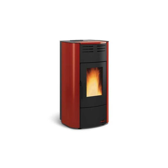 TermoStufa a Pellet Nordica Extraflame Raffaella Idro 19 Kwbordeaux Mod. 1280303