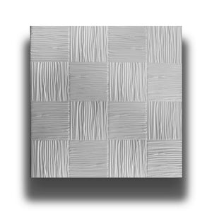 10 o 20mq (40 oppure 80 pezzi) di pannello decorativo 3D a soffitto in EPS isolante 50x50cm TERRA - Pacco da 20 metri quadrati