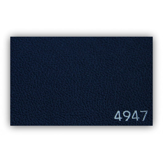 Ecopelle di Alta Qualità Made in Italy, Colore Blu scuro 4947 - Tessuto per Rivestimento e Tappezzeria - Vendita al Mezzo Metro