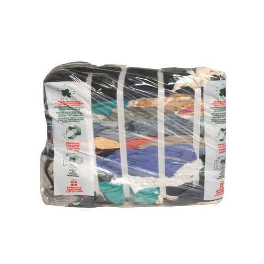 Tessuto Straccio Colorato Misto con Jeans Kg 10