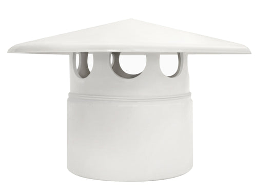 Testa esalatore  in pvc : Colore - Avorio, Diametro - 125